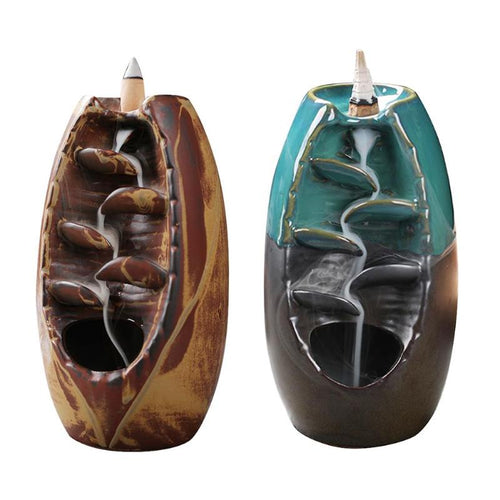 Backflow Incense Burner Ceramic Aromatherapy