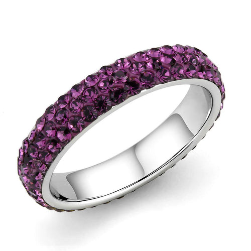 Amethyst Crystal Ring